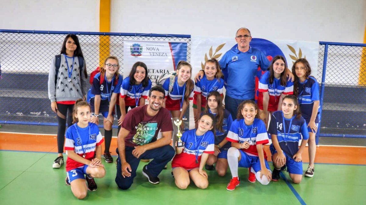 Jevs: escolas Líbero Ugioni e Caravaggio conquistam a etapa de futsal