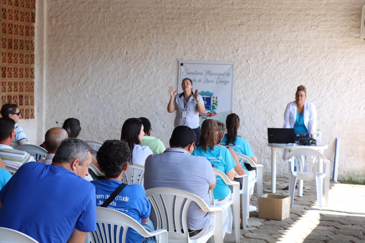 Novembro Azul: homens participam de roda de conversa em Nova Veneza 4 Novembro Azul: homens participam de roda de conversa em Nova Veneza