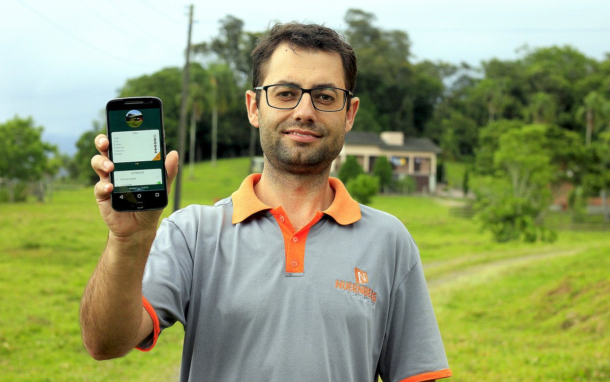 Sistema de vigilância automonitorado permite segurança via celular