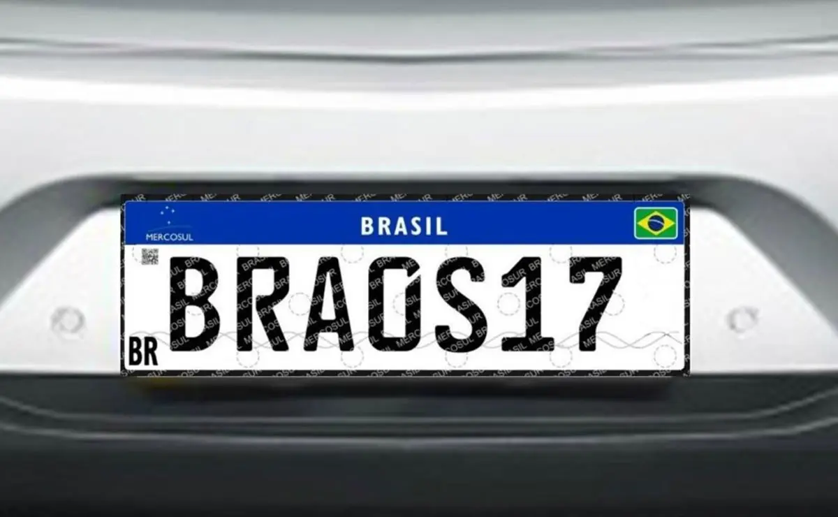 Placa Mercosul será obrigatória em todo Brasil a partir de fevereiro