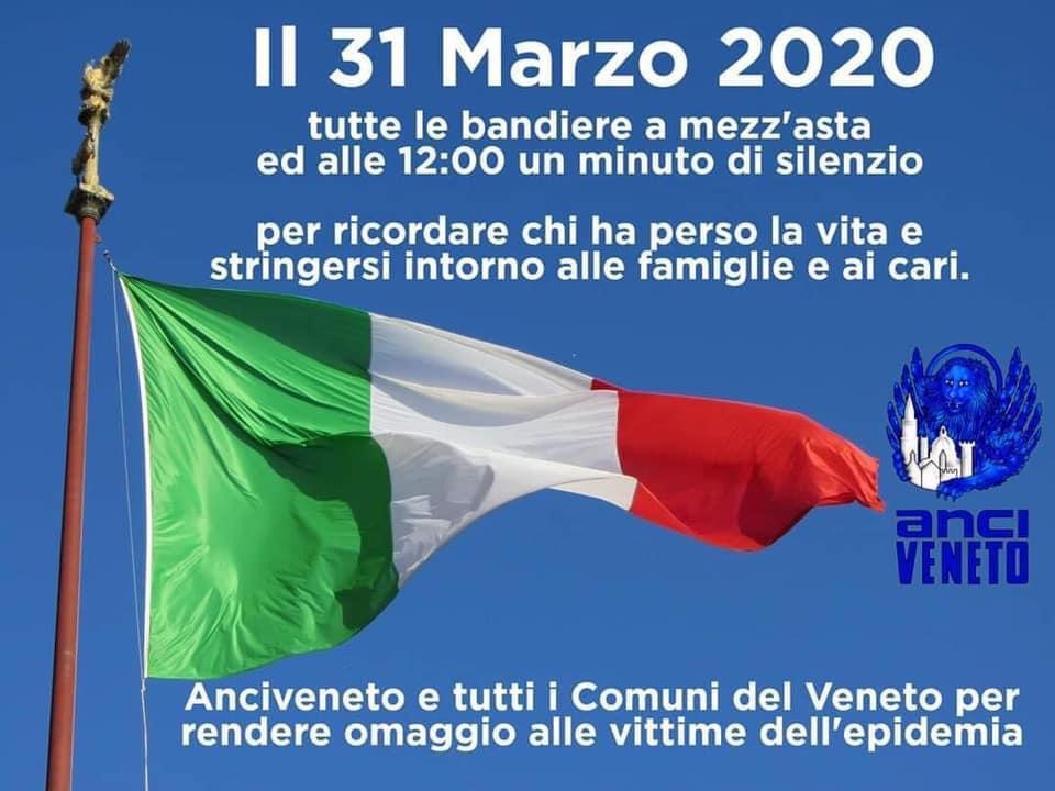Coronavírus: Nova Veneza realiza homenagem em solidariedade ao povo italiano