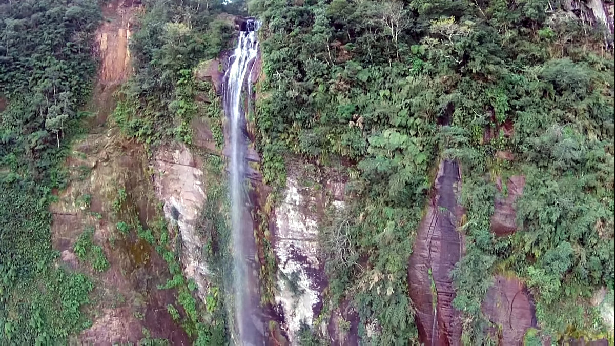 Bombeiros buscam seis pessoas na trilha da cachoeira das Bromélias