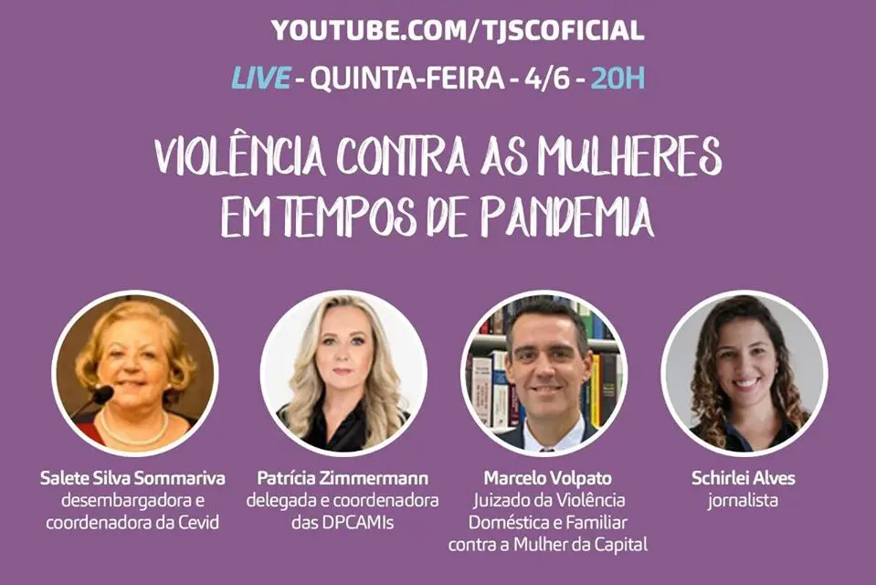 Violência contra as mulheres em tempos de pandemia é tema de live na próxima quinta-feira