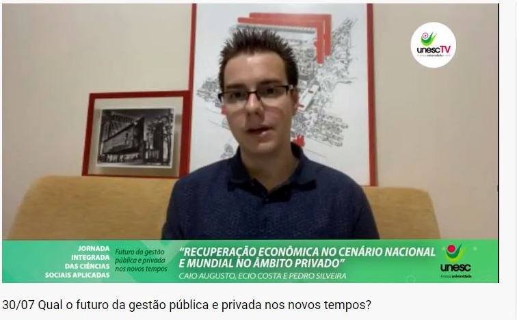 Análises do cenário econômico sob diferentes olhares marcam penúltima noite de Jornada Integrada das Ciências Sociais Aplicadas da Unesc