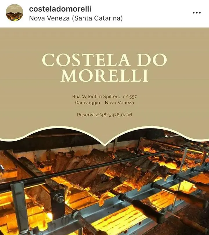 Costela do Morelli: deliciosos pratos com todos os cuidados na pandemia