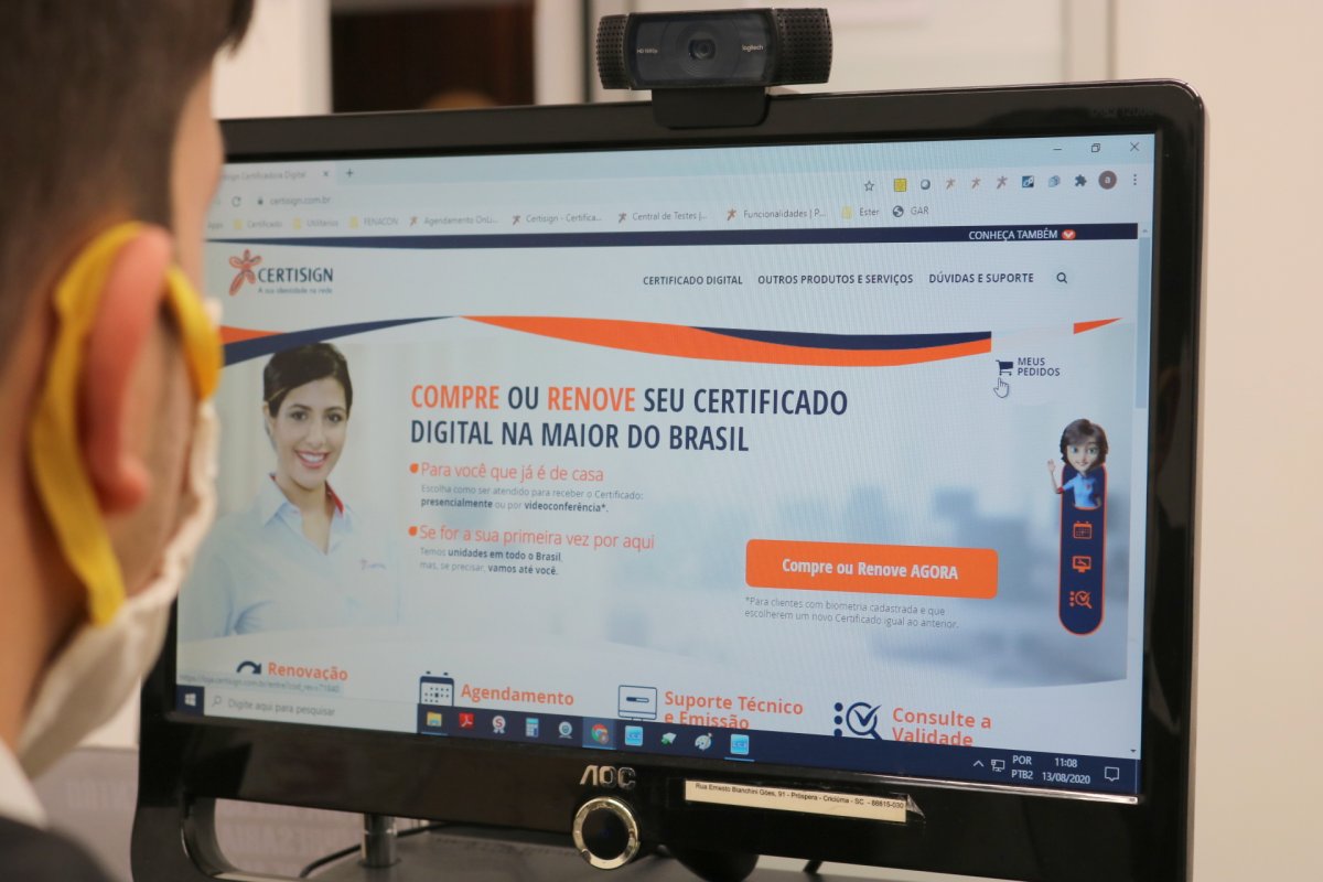 Aumento de operações on-line eleva demanda por Certificado Digital 1 Aumento de operações on-line eleva demanda por Certificado Digital