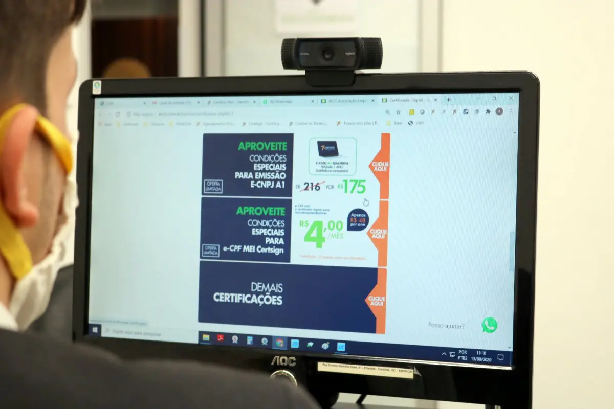 Aumento de operações on-line eleva demanda por Certificado Digital