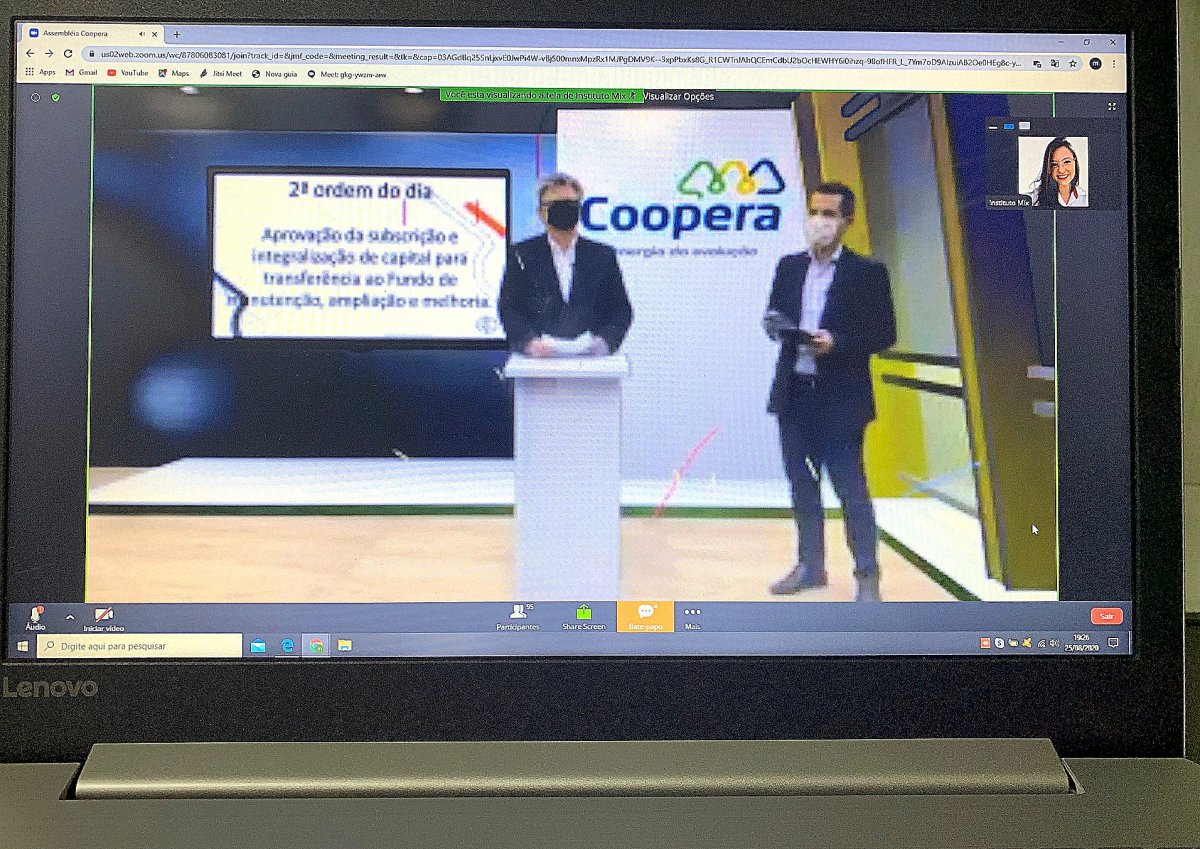 Coopera realiza com sucesso Assembleia Geral Extraordinária virtual