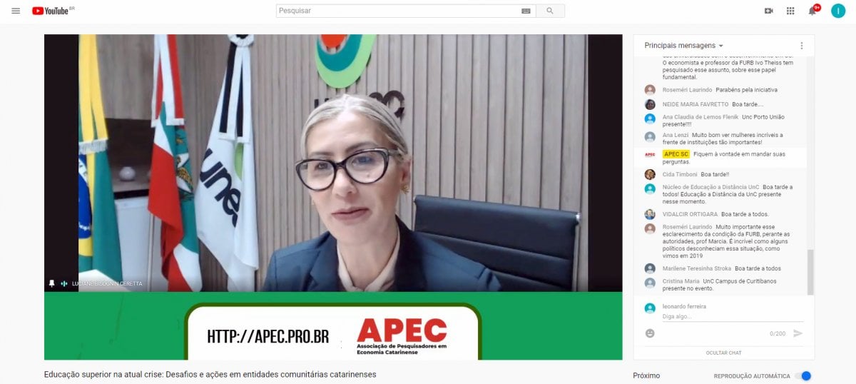 Reitora da Unesc, Luciane Bisognin Ceretta reafirma uma Universidade ainda mais sólida no pós-pandemia 2 Reitora da Unesc, Luciane Bisognin Ceretta reafirma uma Universidade ainda mais sólida no pós-pandemia