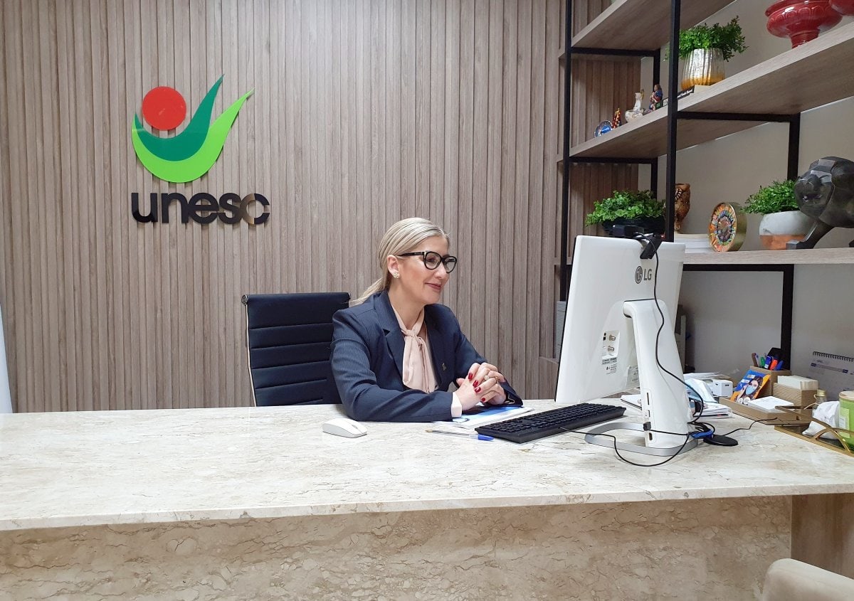 Reitora da Unesc, Luciane Bisognin Ceretta reafirma uma Universidade ainda mais sólida no pós-pandemia 3 Reitora da Unesc, Luciane Bisognin Ceretta reafirma uma Universidade ainda mais sólida no pós-pandemia