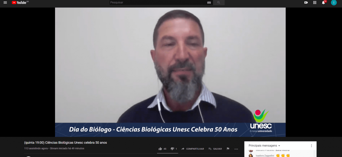 Ciências Biologicas da Unesc comemora 50 anos