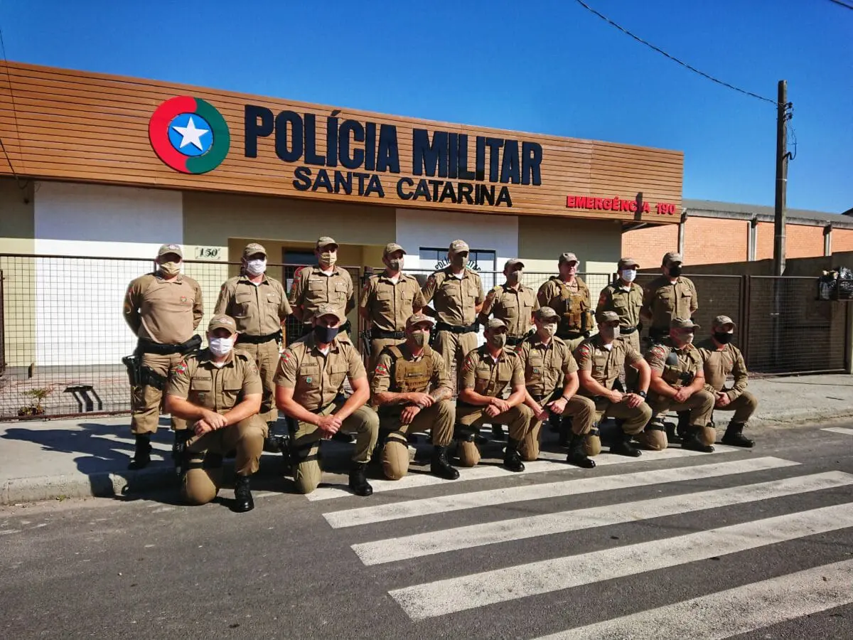 Polícia Militar em Nova Veneza