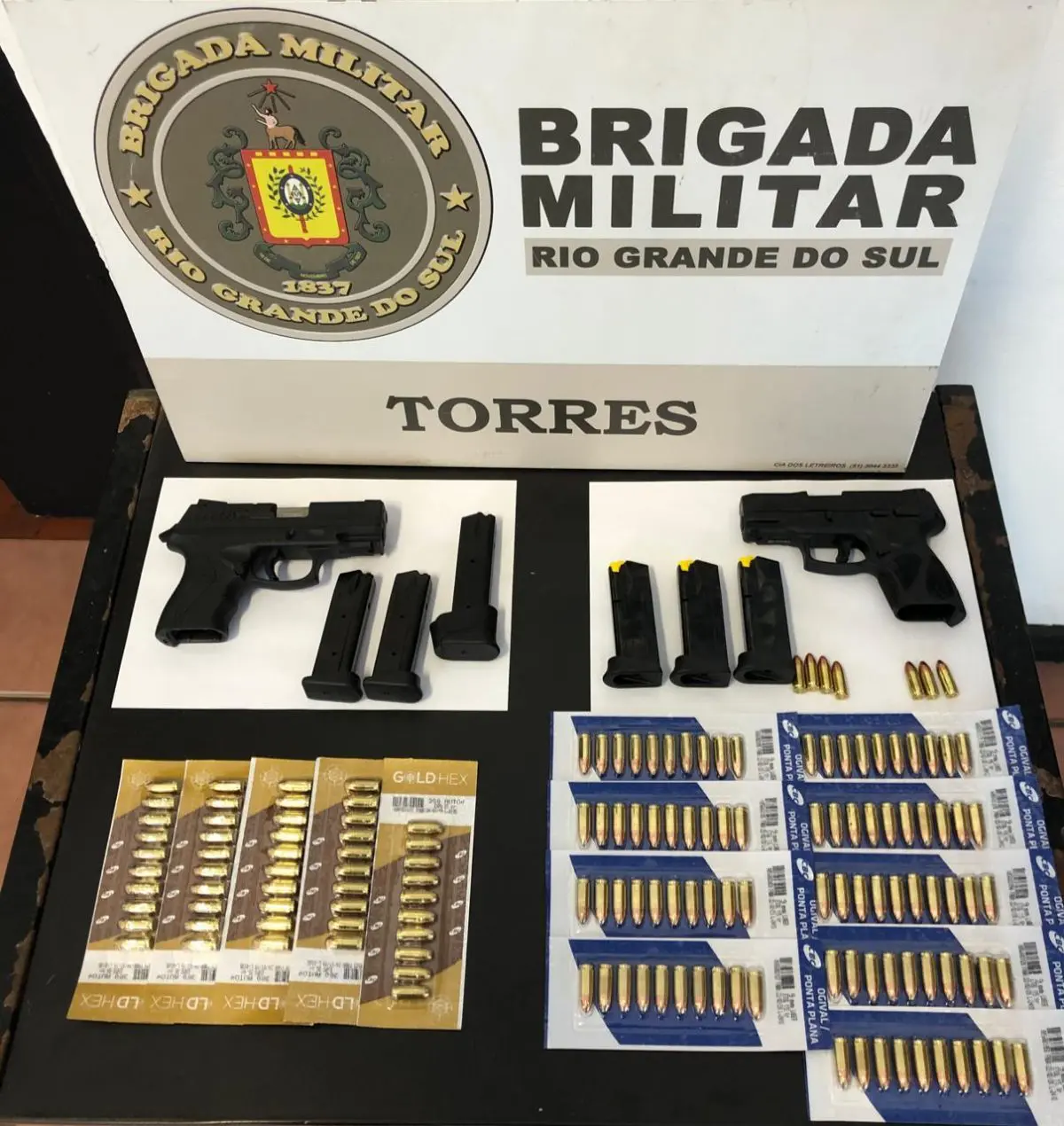 Divisa II: policiais militares de Forquilhinha mobilizados na operação