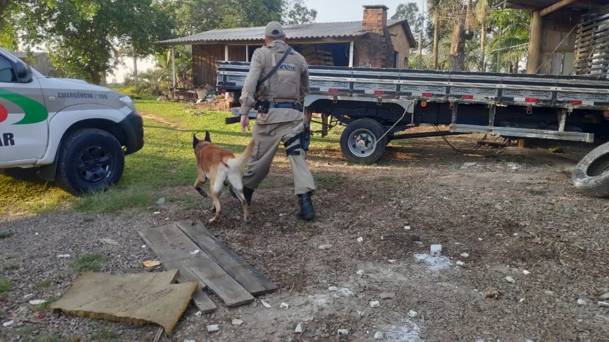 Divisa II: policiais militares de Forquilhinha mobilizados na operação