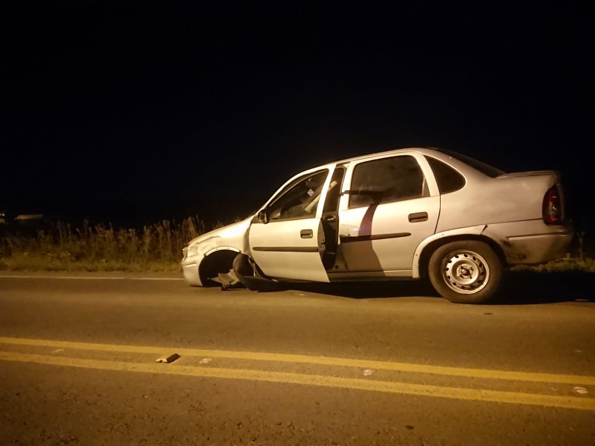 Veículos colidem na Giacomo Destro
