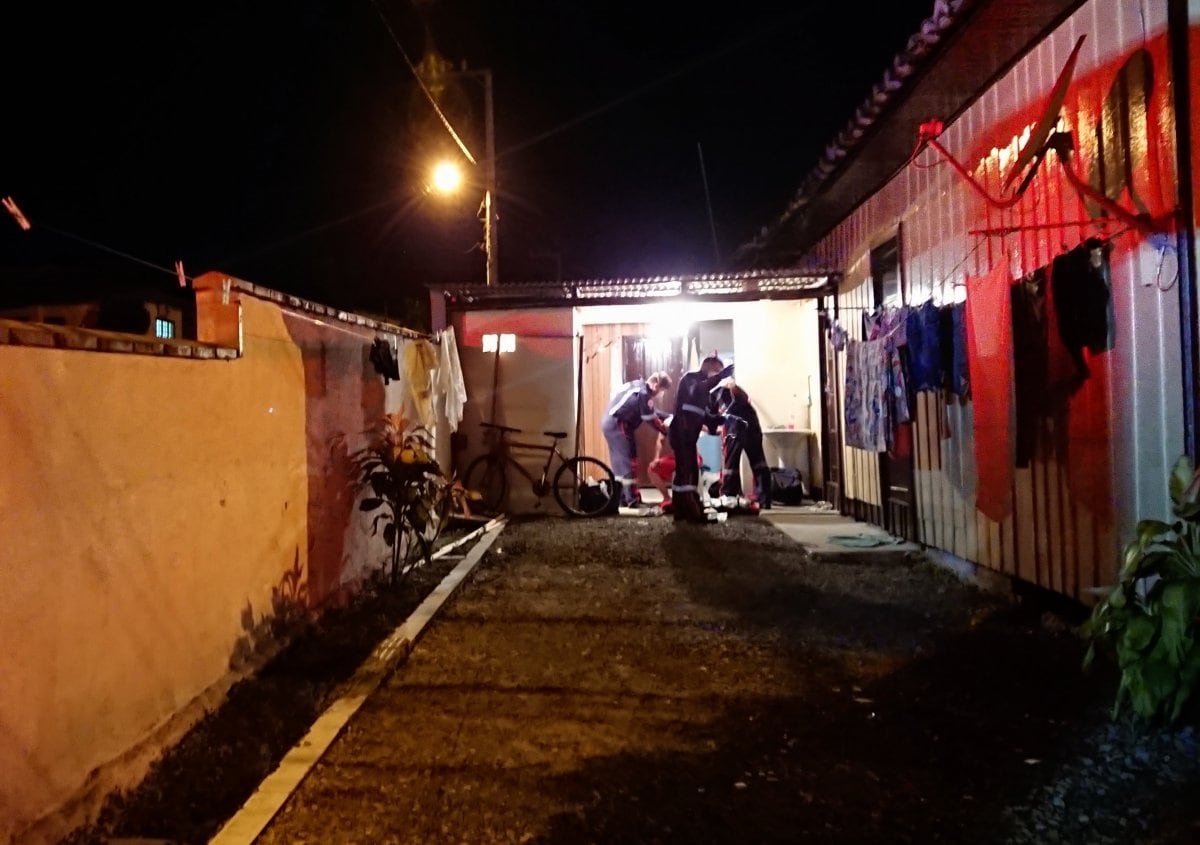 No Caravaggio PM prende rapidamente autor de facada em vizinho 1 No Caravaggio PM prende rapidamente autor de facada em vizinho