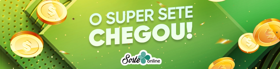 Primeiro sorteio do Super Sete acontece nesta sexta-feira 1 Primeiro sorteio do Super Sete acontece nesta sexta-feira