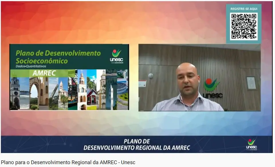 Unesc apresenta resultados da primeira etapa dos trabalhos do Plano de Desenvolvimento Socioeconômico da Amrec