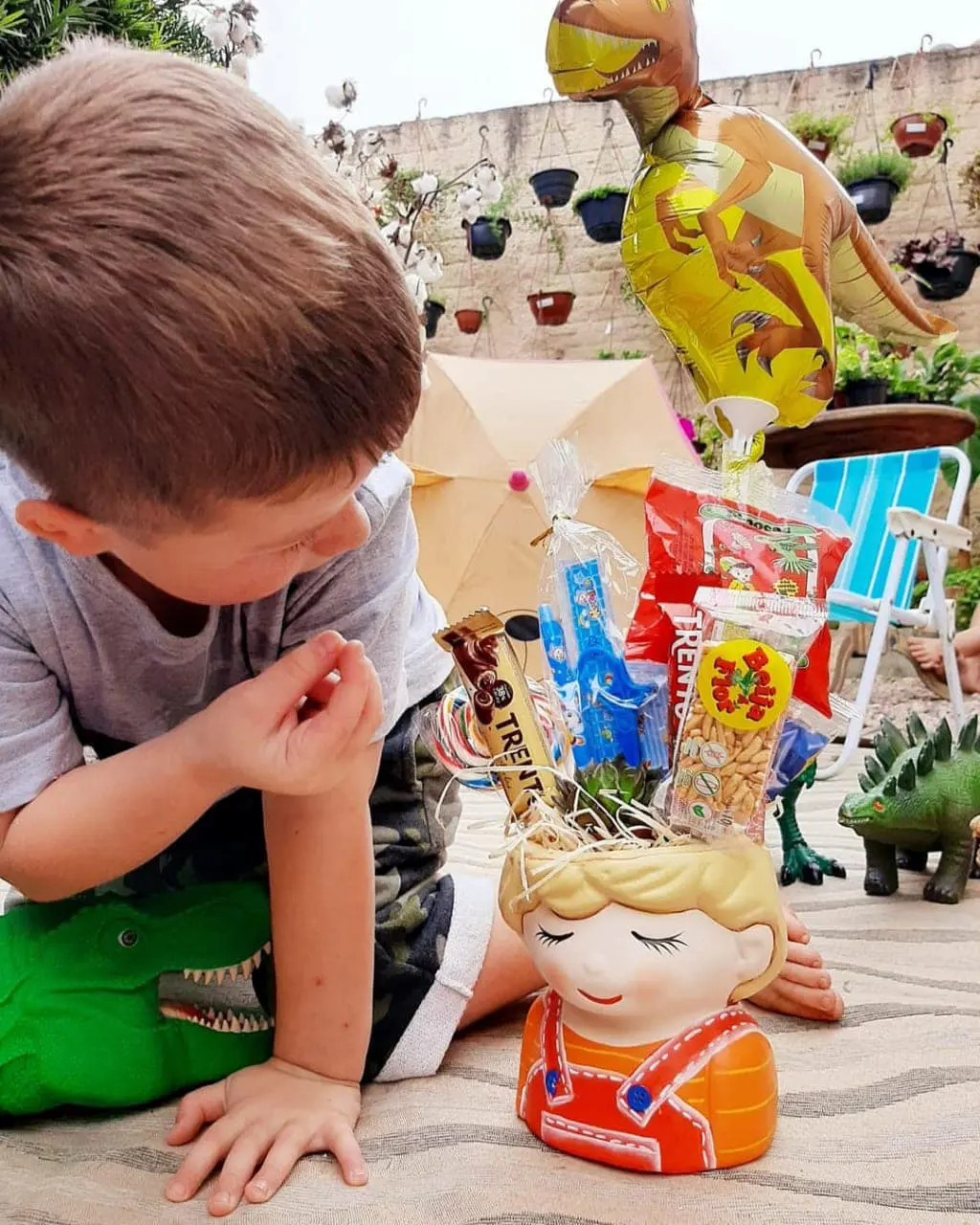 Dia das Crianças: na Floricultura Nó de Pinho, kits especiais para presentear os pequenos