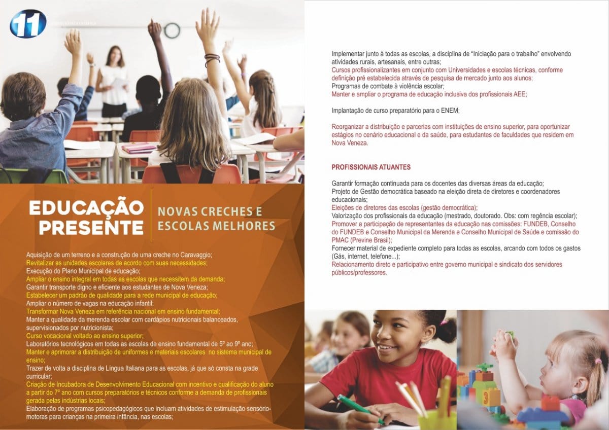 Ênio e Ângela lançam Plano Administrativo através de live