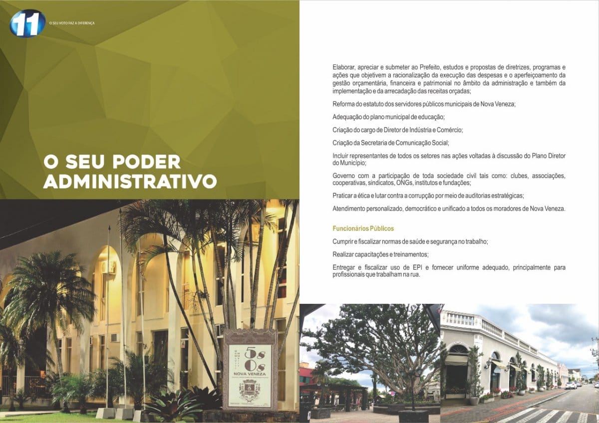 Ênio e Ângela lançam Plano Administrativo através de live
