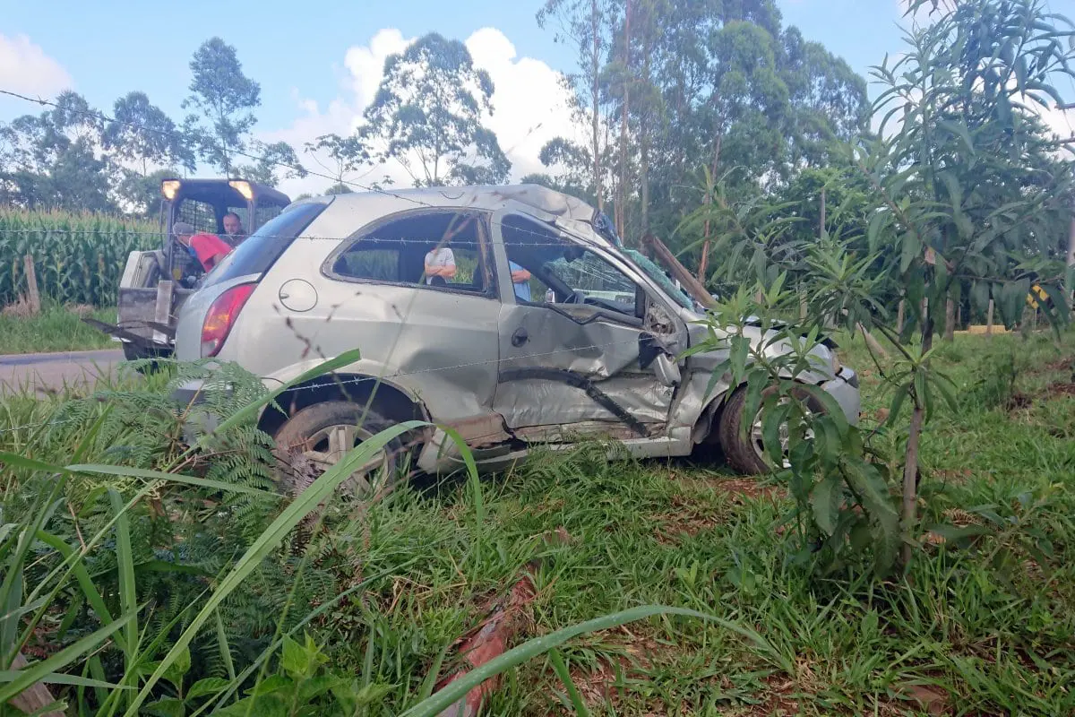 Grave acidente deixa trabalhador ferido no limite entre Nova Veneza e Criciúma