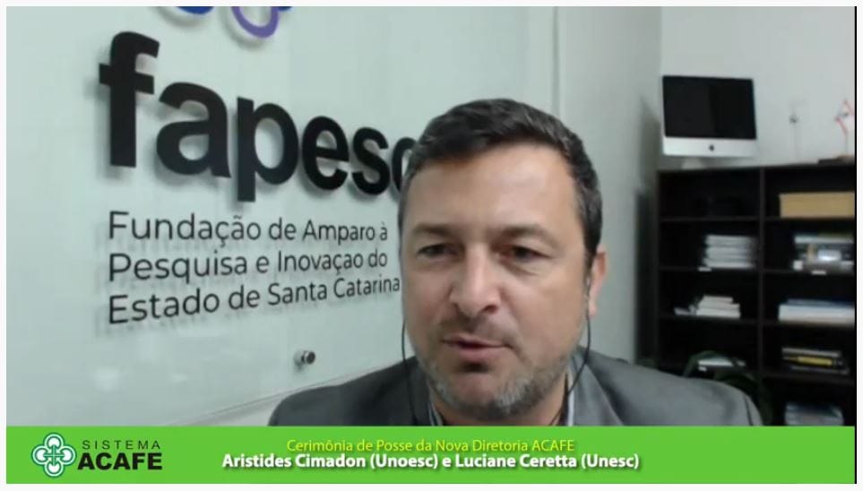 Acafe empossa nova diretoria em cerimônia virtual prestigiada