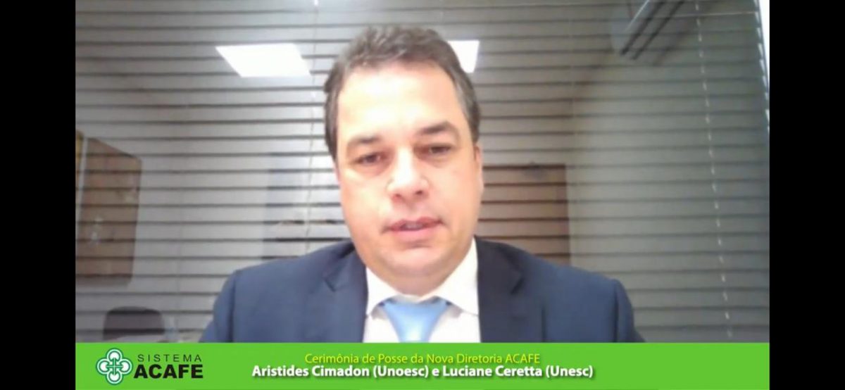Acafe empossa nova diretoria em cerimônia virtual prestigiada