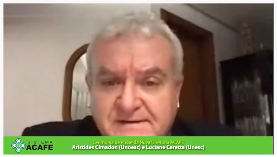 Acafe empossa nova diretoria em cerimônia virtual prestigiada