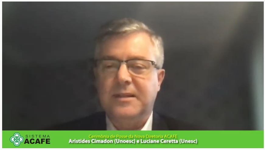Acafe empossa nova diretoria em cerimônia virtual prestigiada