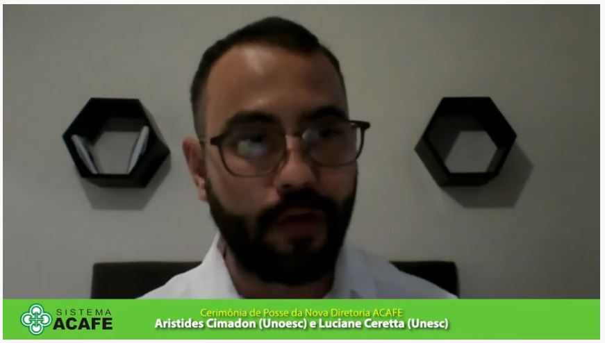 Acafe empossa nova diretoria em cerimônia virtual prestigiada