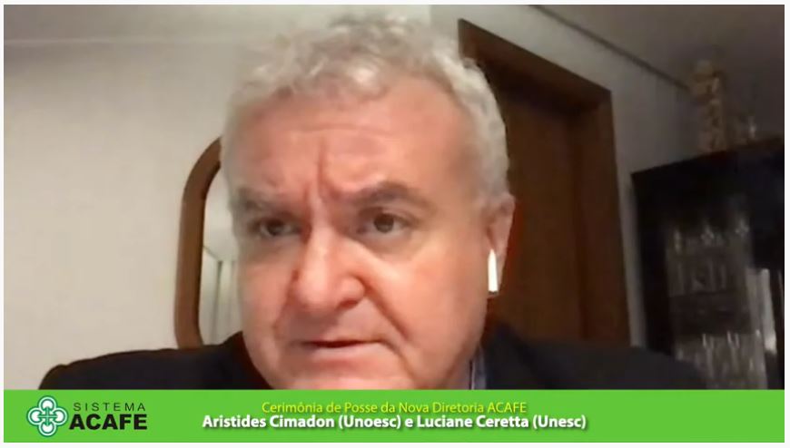 Acafe empossa nova diretoria em cerimônia virtual prestigiada