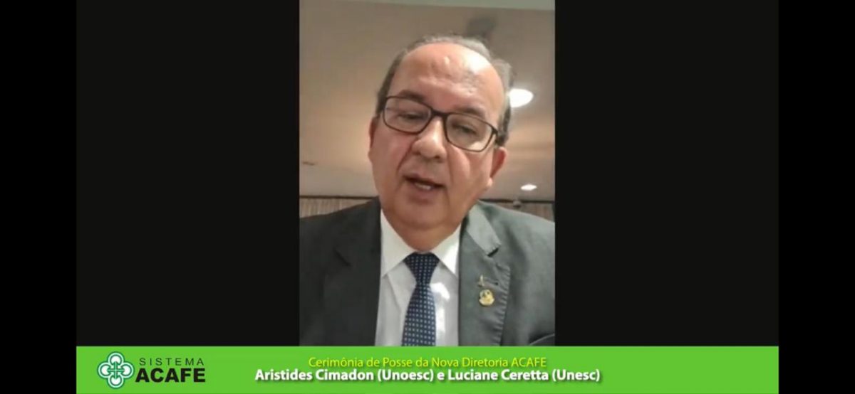 Acafe empossa nova diretoria em cerimônia virtual prestigiada