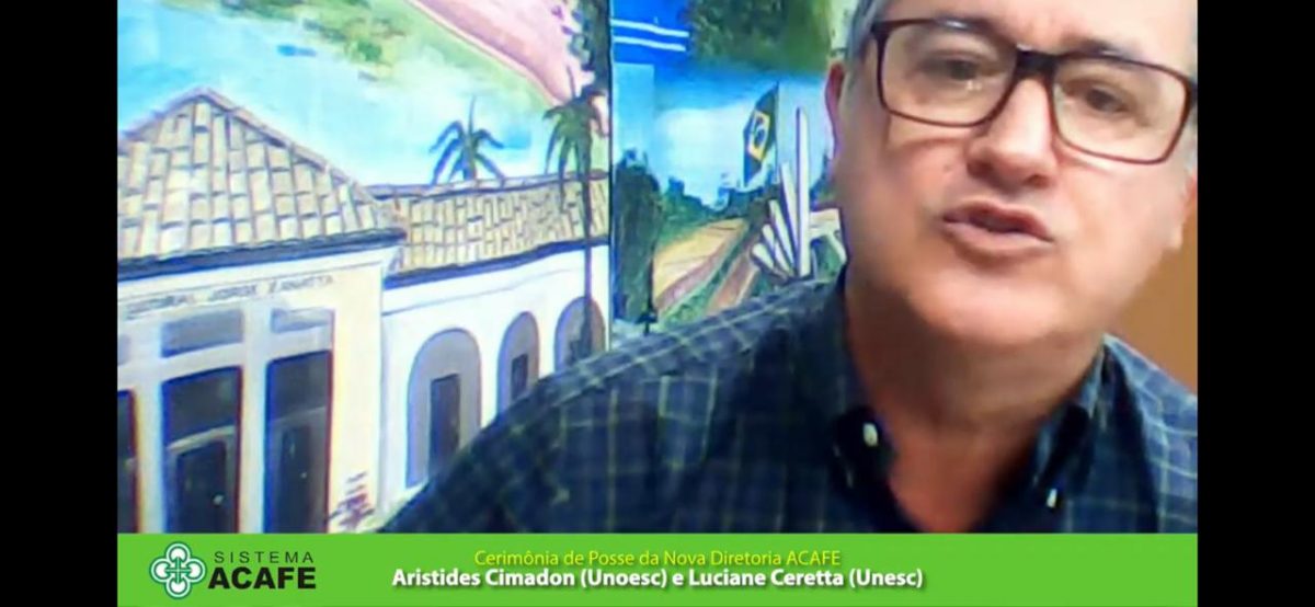 Acafe empossa nova diretoria em cerimônia virtual prestigiada