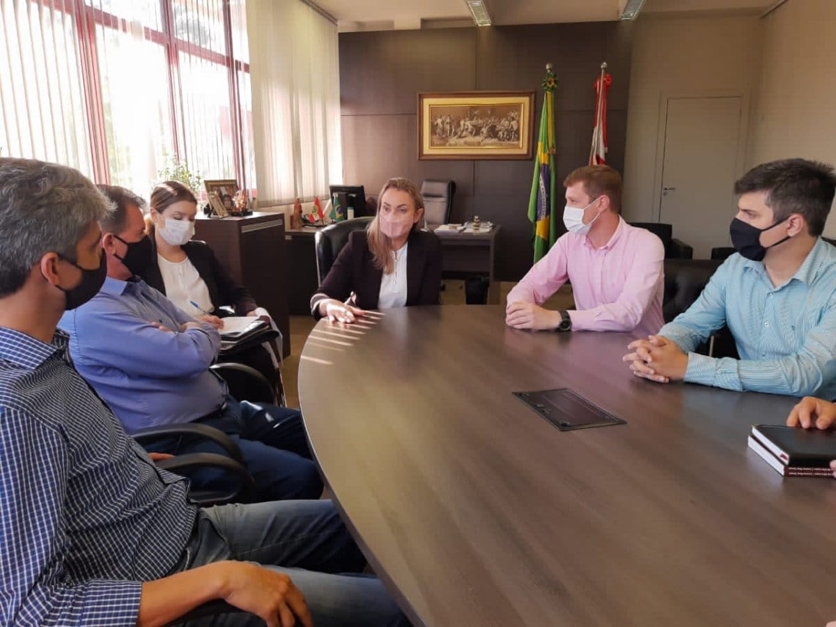 Aroldo Frigo Júnior visita à capital em busca de melhorias para Nova Veneza 1 Aroldo Frigo Júnior visita à capital em busca de melhorias para Nova Veneza
