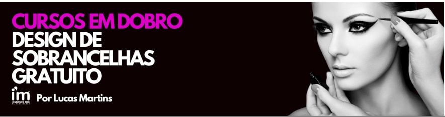 Cursos em dobro: design de sobrancelhas gratuito 1 Cursos em dobro: design de sobrancelhas gratuito