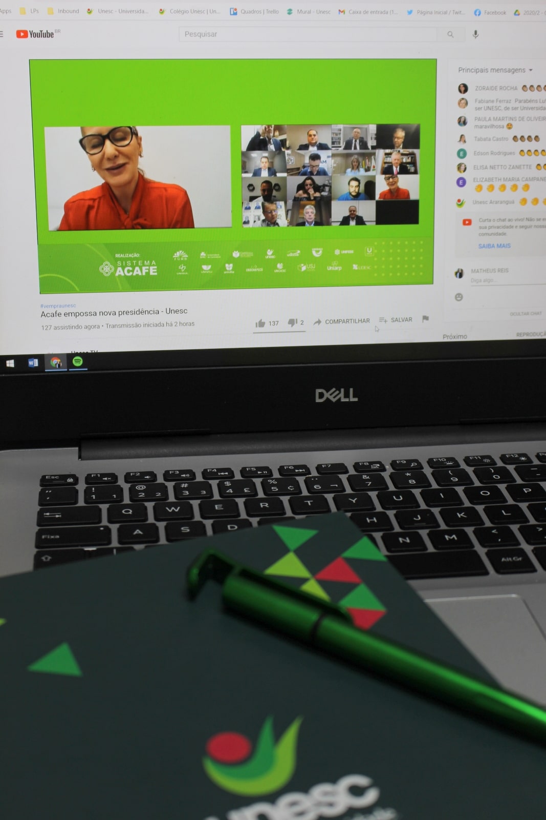 Acafe empossa nova diretoria em cerimônia virtual prestigiada
