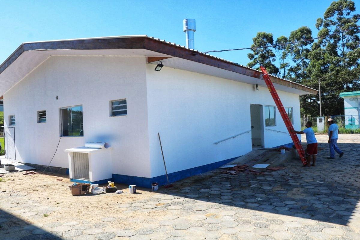 Sede esportiva do Caravaggio será concluída nos próximos dias