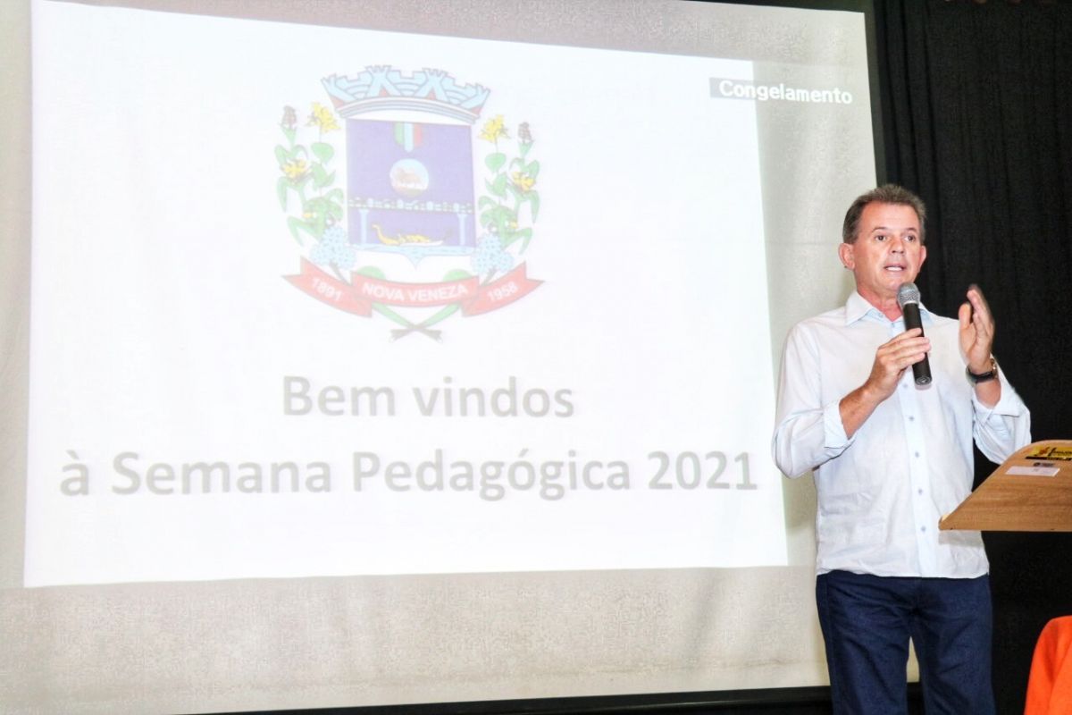 Volta às aulas: Nova Veneza inicia semana pedagógica 4 Volta às aulas: Nova Veneza inicia semana pedagógica