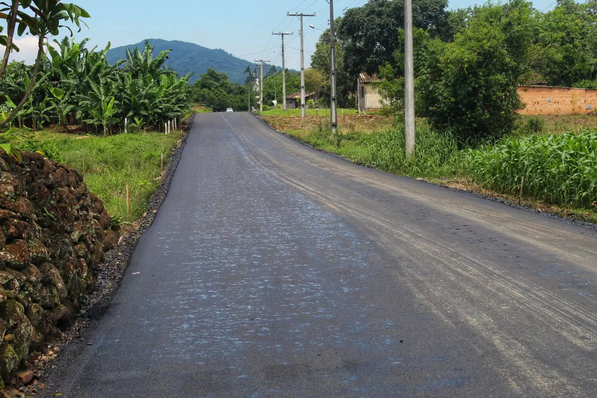 Pavimentação asfáltica da rodovia Pedro Fontana é concluída