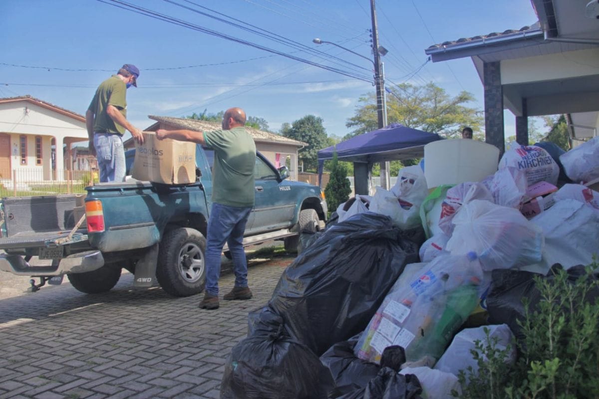 Recicla Veneza já recolheu mais de 15 toneladas de materiais recicláveis