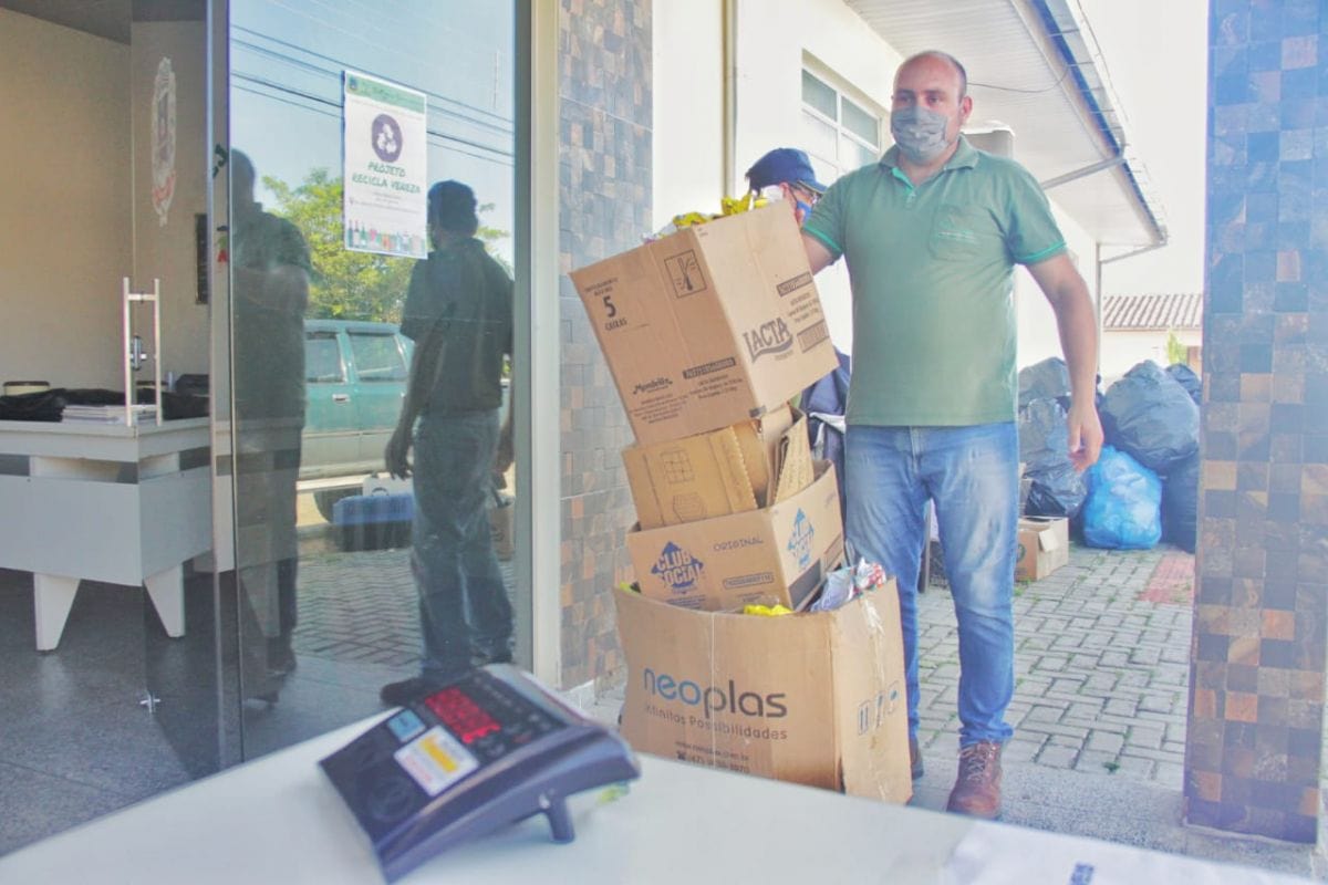 Recicla Veneza já recolheu mais de 15 toneladas de materiais recicláveis