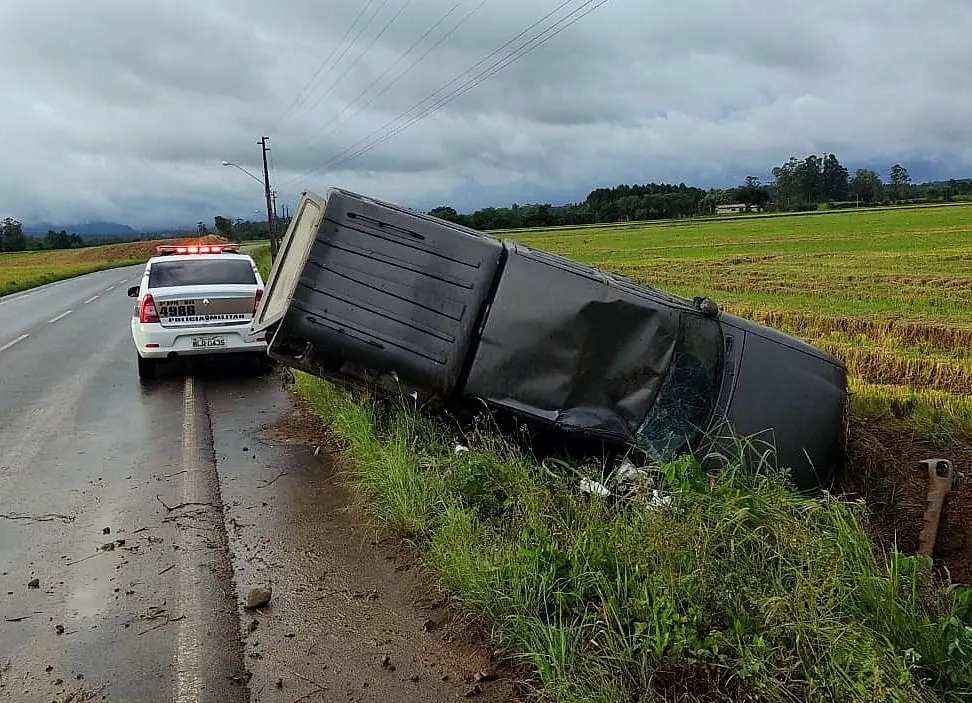 Grave acidente de trânsito é registrado no São Bento Baixo