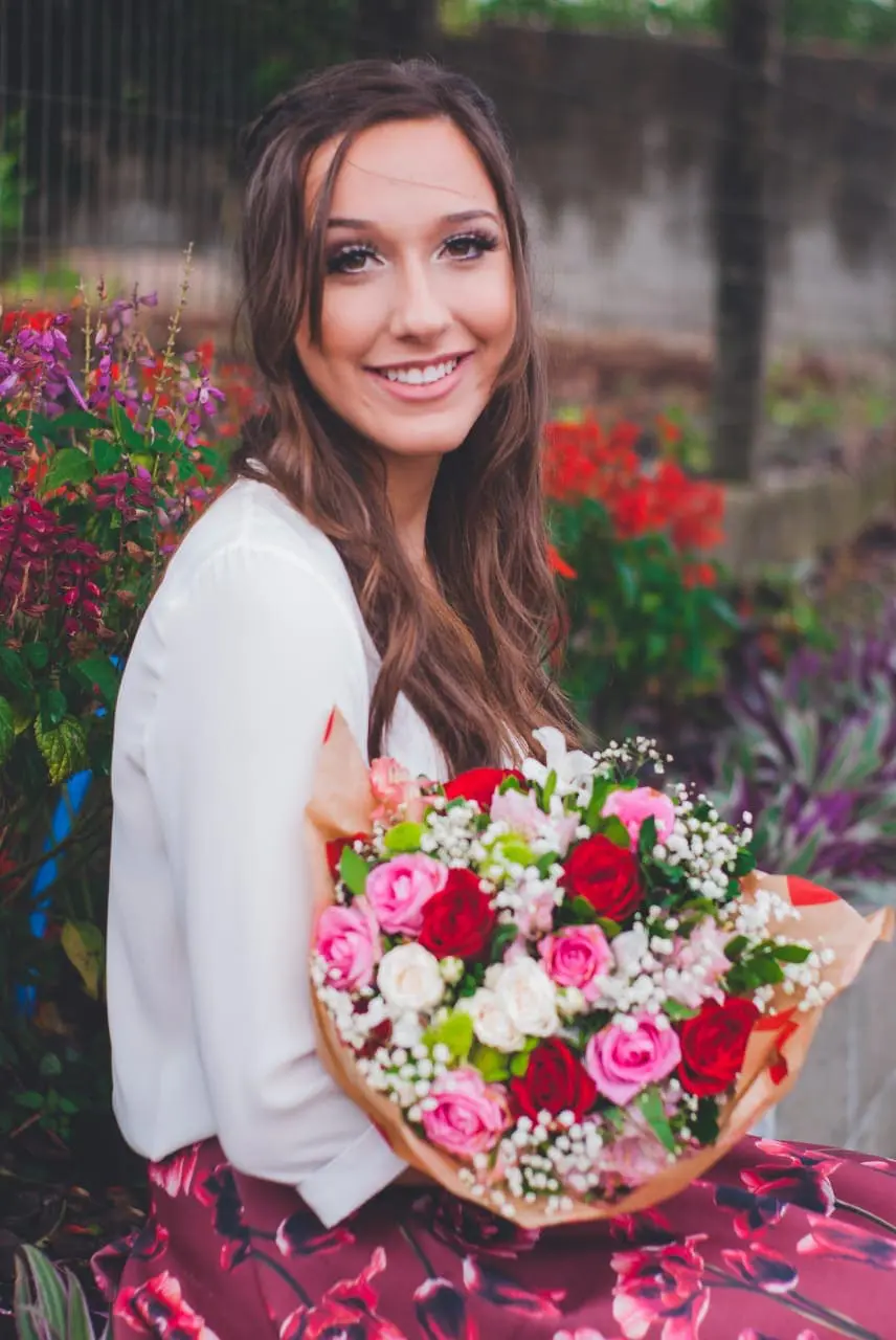 Na Nó de Pinho, muitas flores para presentear no Dia da Mulher