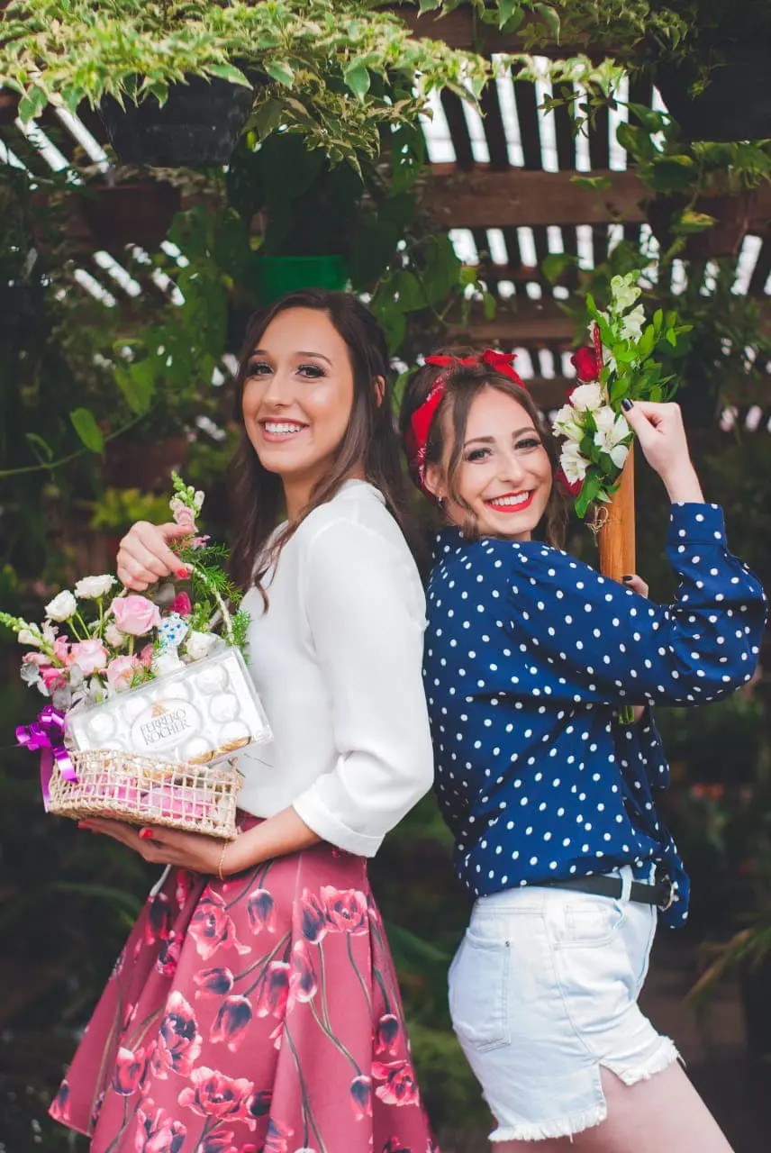 Na Nó de Pinho, muitas flores para presentear no Dia da Mulher