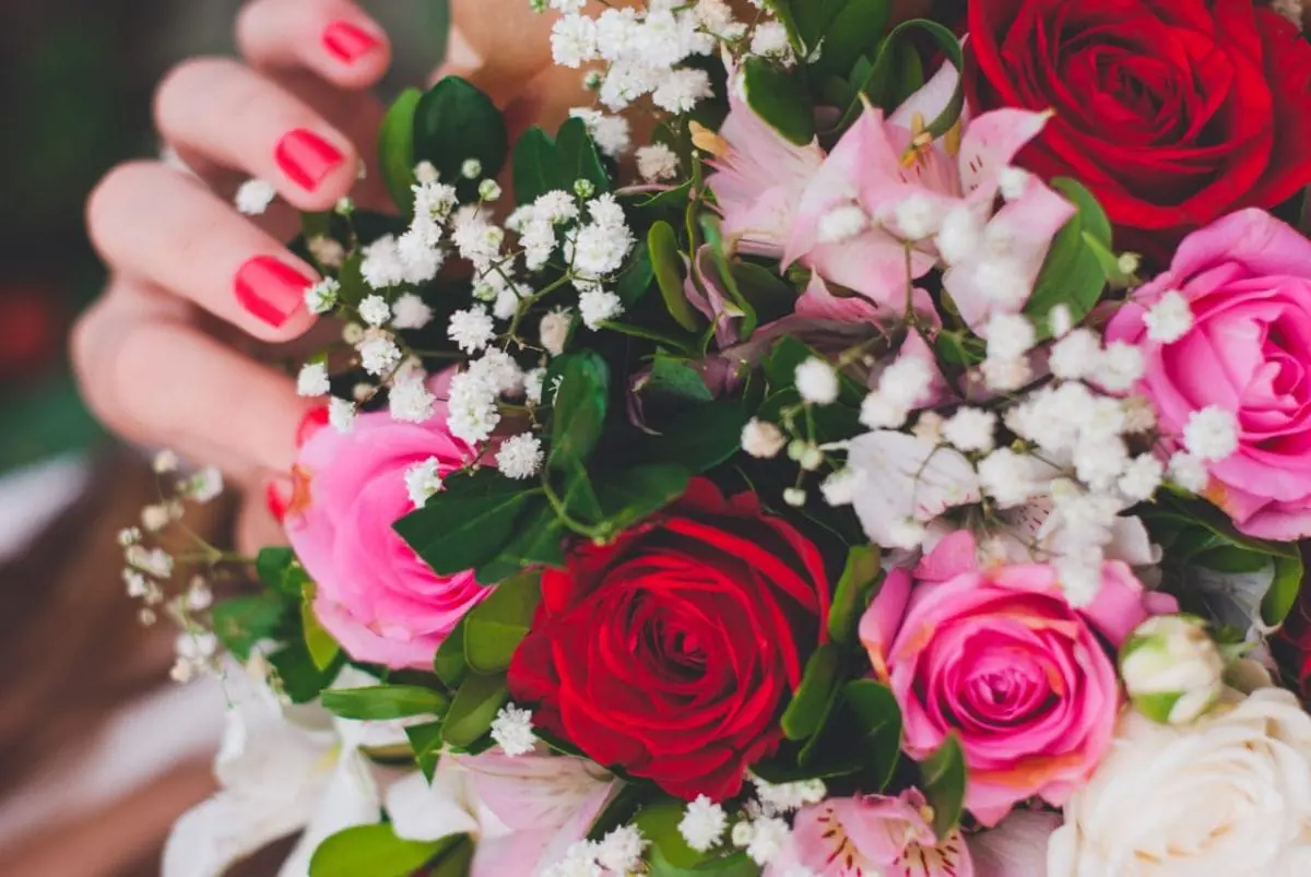 Na Nó de Pinho, muitas flores para presentear no Dia da Mulher