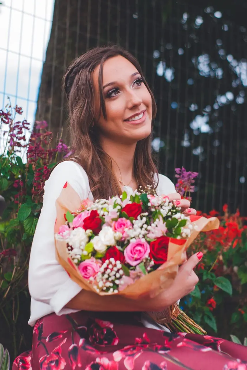 Na Nó de Pinho, muitas flores para presentear no Dia da Mulher