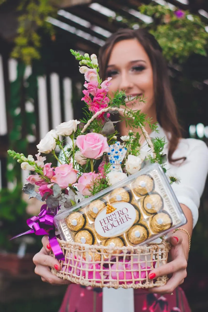 Na Nó de Pinho, muitas flores para presentear no Dia da Mulher