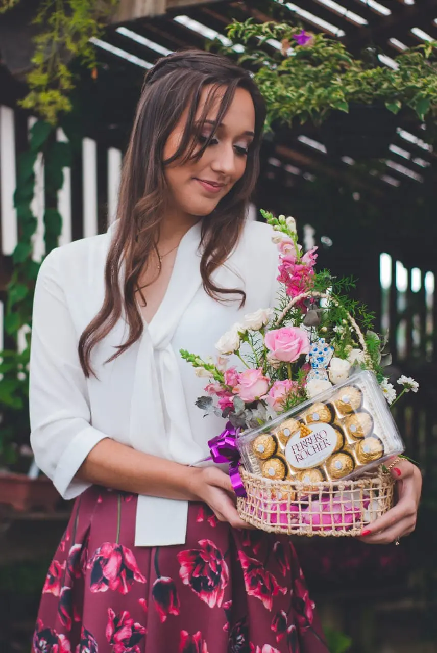 Na Nó de Pinho, muitas flores para presentear no Dia da Mulher