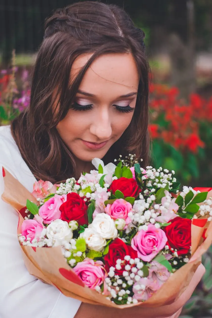 Na Nó de Pinho, muitas flores para presentear no Dia da Mulher